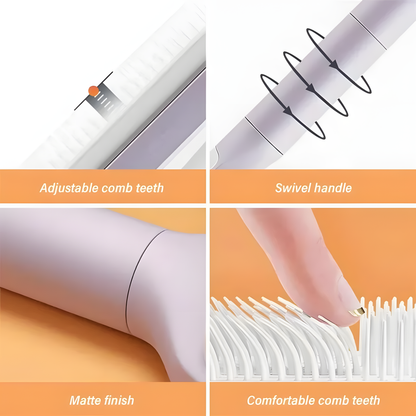 Self-Cleaning Hairbrush