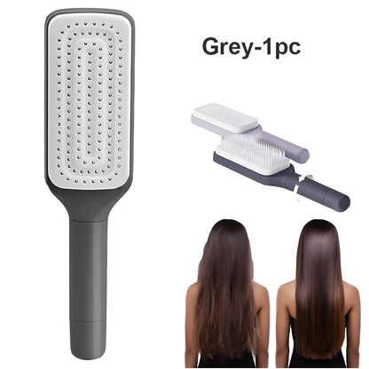 Self-Cleaning Hairbrush